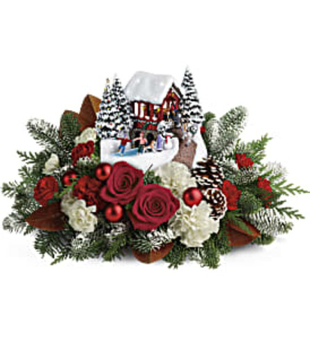 Thomas Kinkade's Snowfall Dreams Bouquet