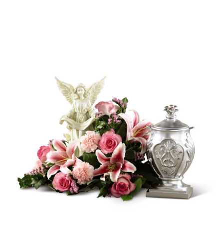 The FTD® Divinity™ Urn Arrangement