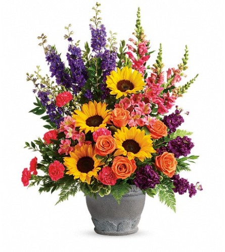 Teleflora's Hues Of Hope Bouquet