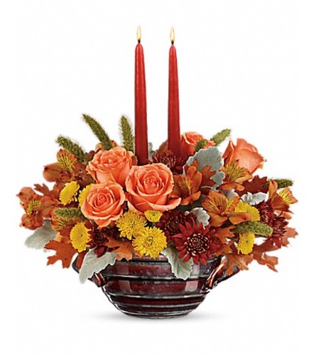 Teleflora's Celebrate Fall Centerpiece