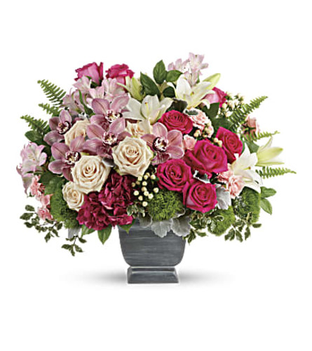 Love and Devotion - Long Stemmed Red Roses Bouquet - Teleflora