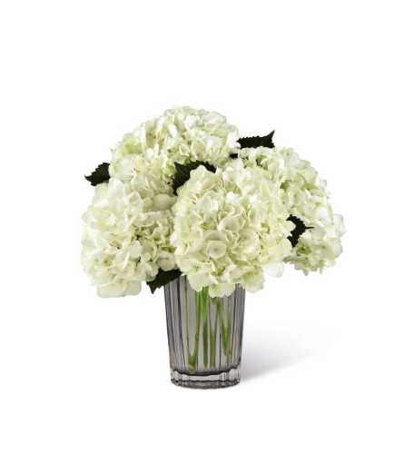 The FTD® Ivory Hydrangea Bouquet by Vera Wang