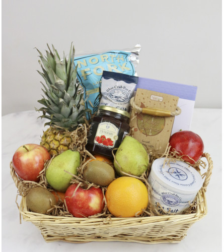 Fruit & Gourmet Treats Basket