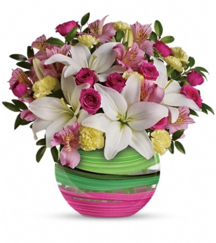 Teleflora's Paint It Pastel Bouquet