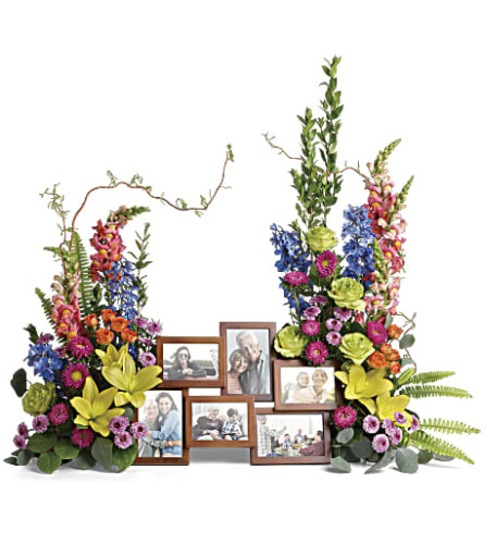 Teleflora's Loving Farewell Photo Tribute Bouquet