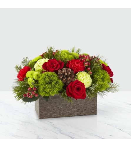 The FTD® Christmas Cabin™ Bouquet