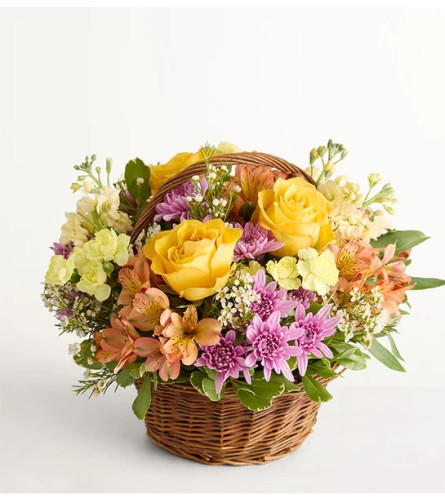 Eloise's Cottage - Deluxe. An arrangement by Flowers of Charlotte.