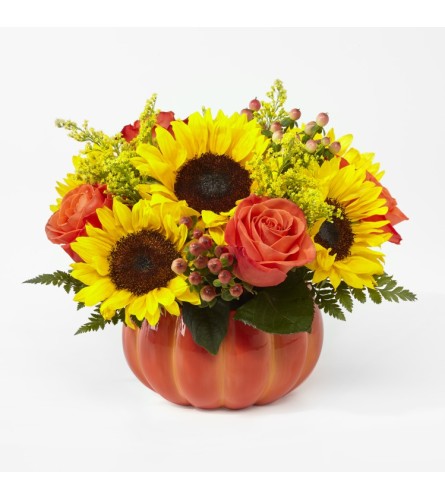 Harvest Traditions Pumpkin Bouquet by FTD