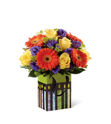 The FTD® Perfect Birthday Orange Bouquet