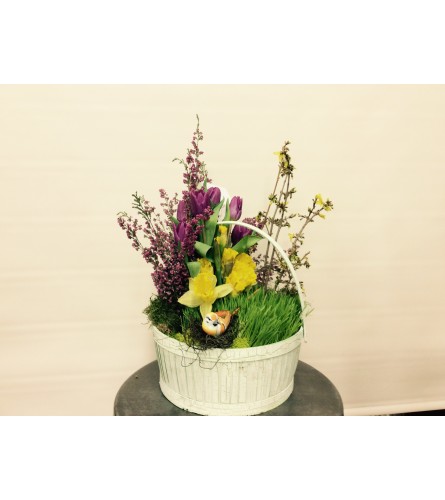 Easter Tulip Basket