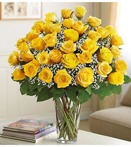 Ultimate Elegance™ Long Stem Yellow Roses