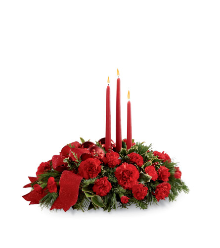 The FTD® Lights of the Season™ Centerpiece