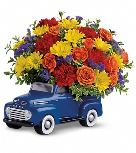 Teleflora's '48 Ford Pickup Bouquet