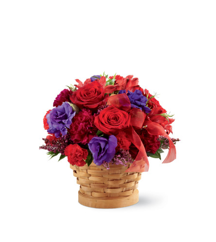 The FTD® Basket of Dreams™ - Standard. An arrangement by Grower Direct Acadia.