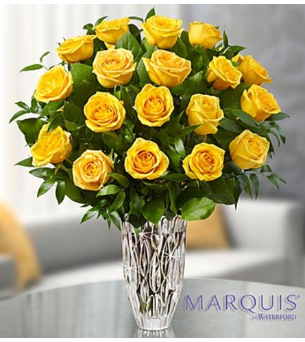 Marquis by Waterford® Premium Yellow Roses - 