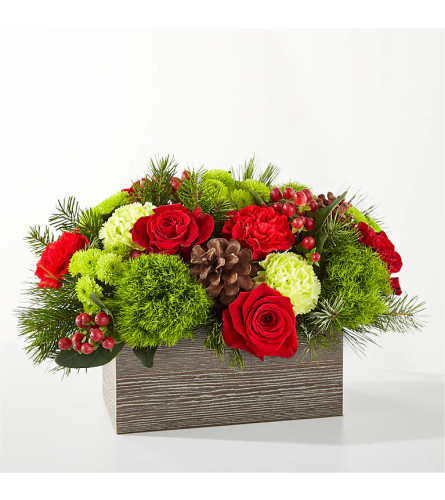 Bundled Up Bouquet - Deluxe. An arrangement by Blossoms On The Trail.