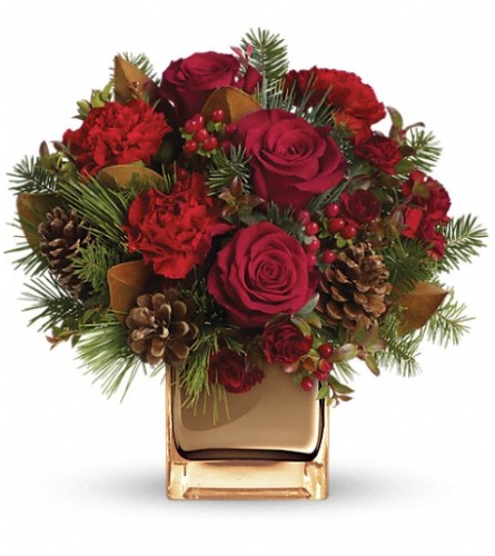 Warm Tidings Bouquet by Teleflora