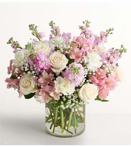 The Elegant Blush™ Bouquet - Extra Large. An arrangement by 1800flowers Encinitas.