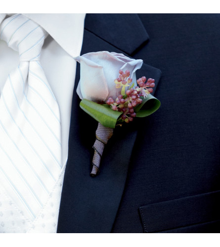 The FTD® Nottingham™ Boutonniere