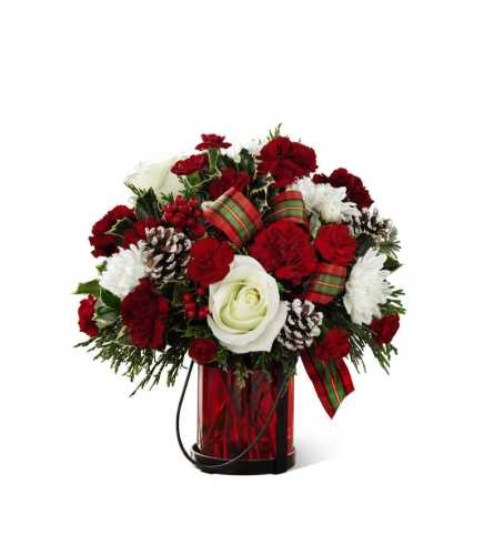 The FTD® Holiday Wishes™ Bouquet by Better Homes and Gardens 2016