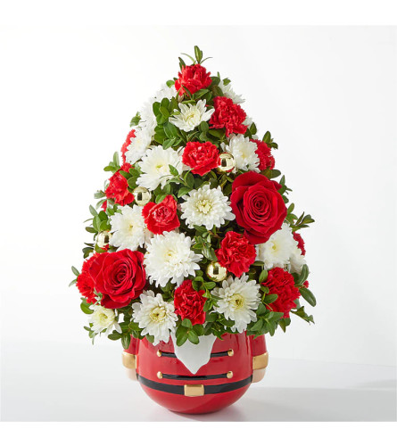 Royal Holiday Tree - Deluxe. An arrangement by Honie Rose Design.
