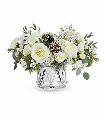 The Teleflora's Sparkling Wishes Bouquet - Deluxe. An arrangement by Marivel's Florist and Gifts.