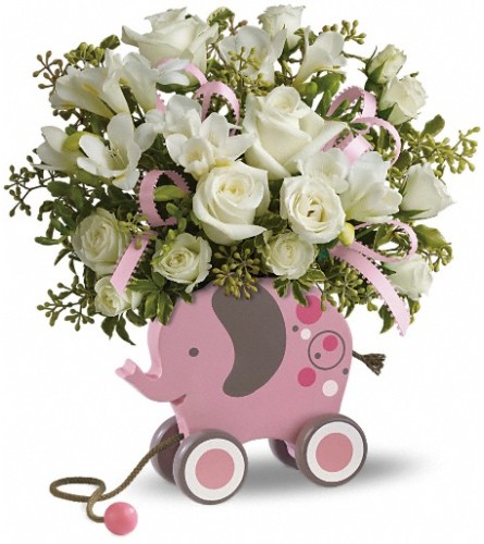 MiGi Baby Elephant by Teleflora - Pink