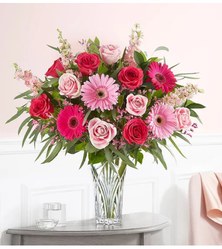 Marquis by Waterford® Because of You™ Bouquet - Standard. An arrangement by Sicola's Florist.
