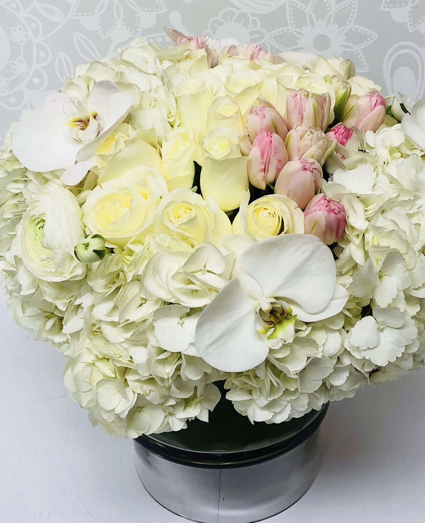 Snowball. An arrangement by Grower's Flower Market and Gifts.