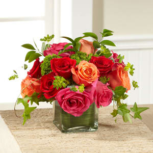Lush Life Rose Bouquet. An arrangement by Petals and Co..