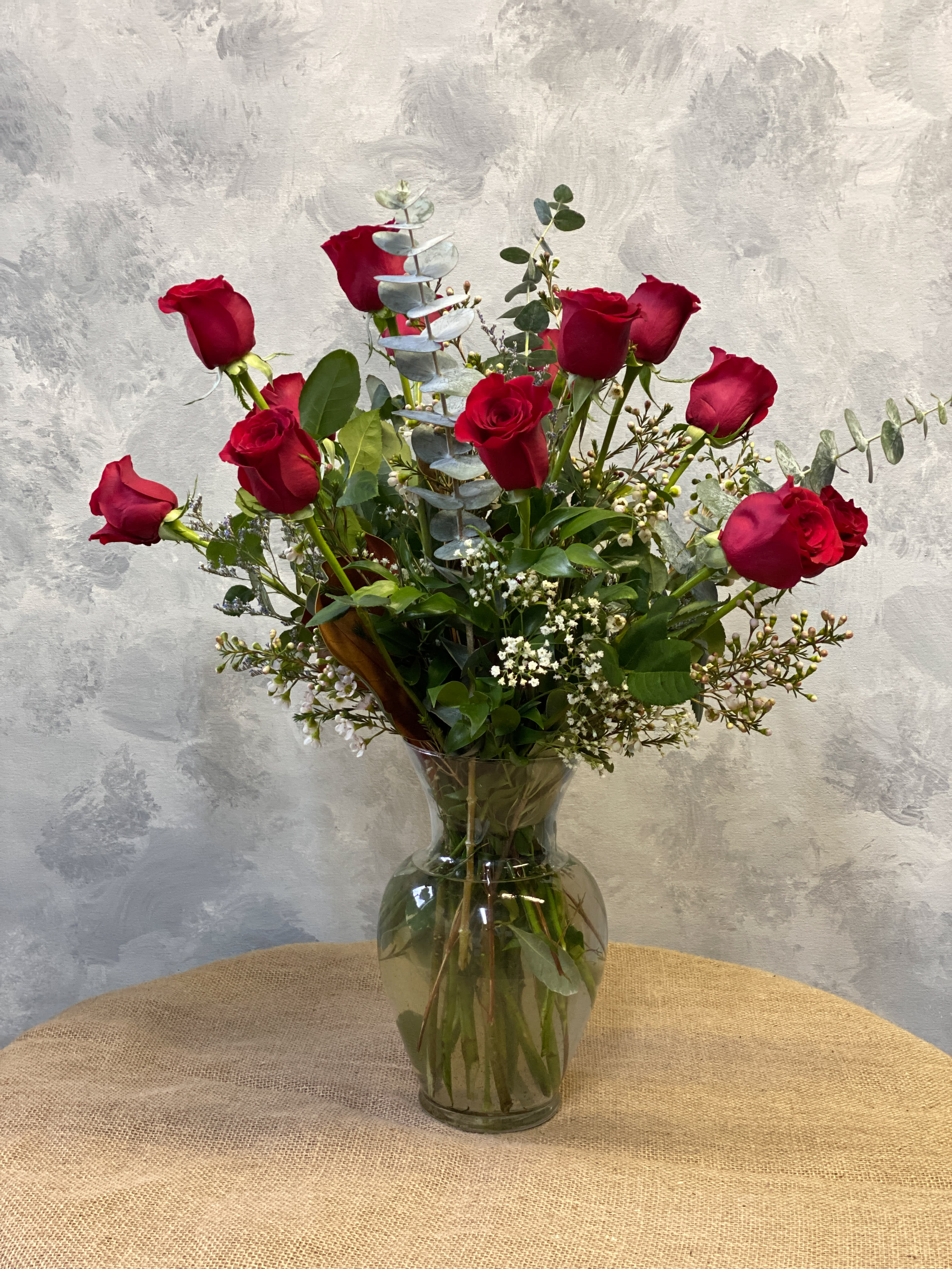 Beautifuly Red Roses. An arrangement by Masters and Company Florist.