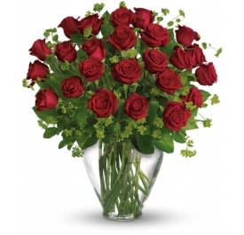 love to eternity. An arrangement by The Flower Boutique.