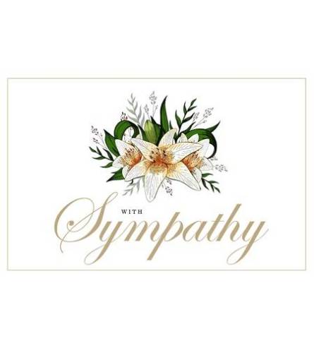 Designer's Choice for Sympathy Arrangement. An arrangement by Incredible Florist Seton.