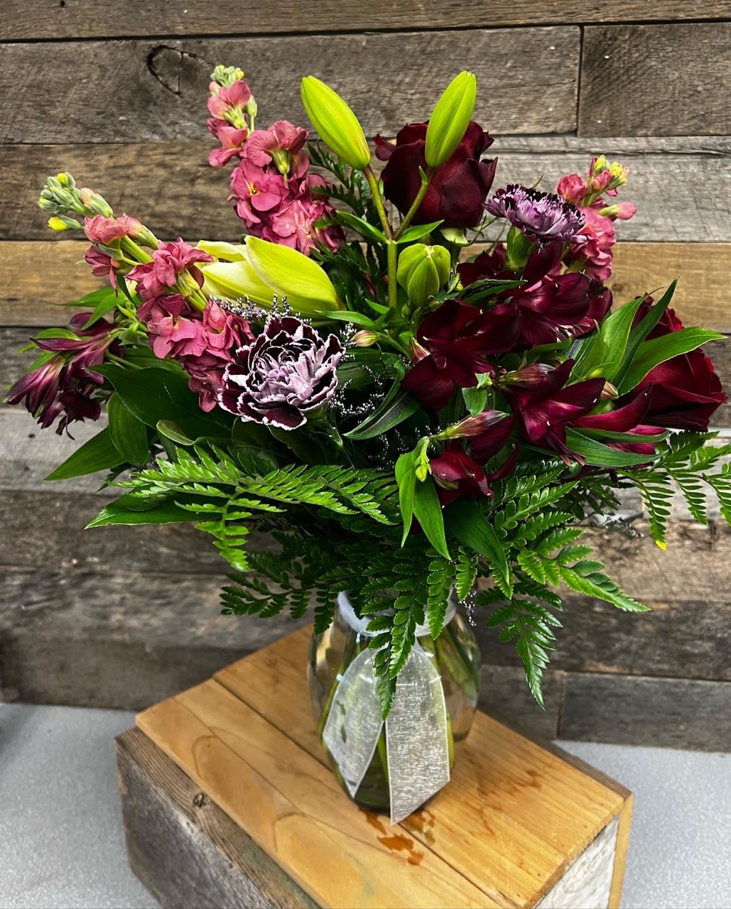 Pure Tenderness. An arrangement by The Farm and Floral Market.