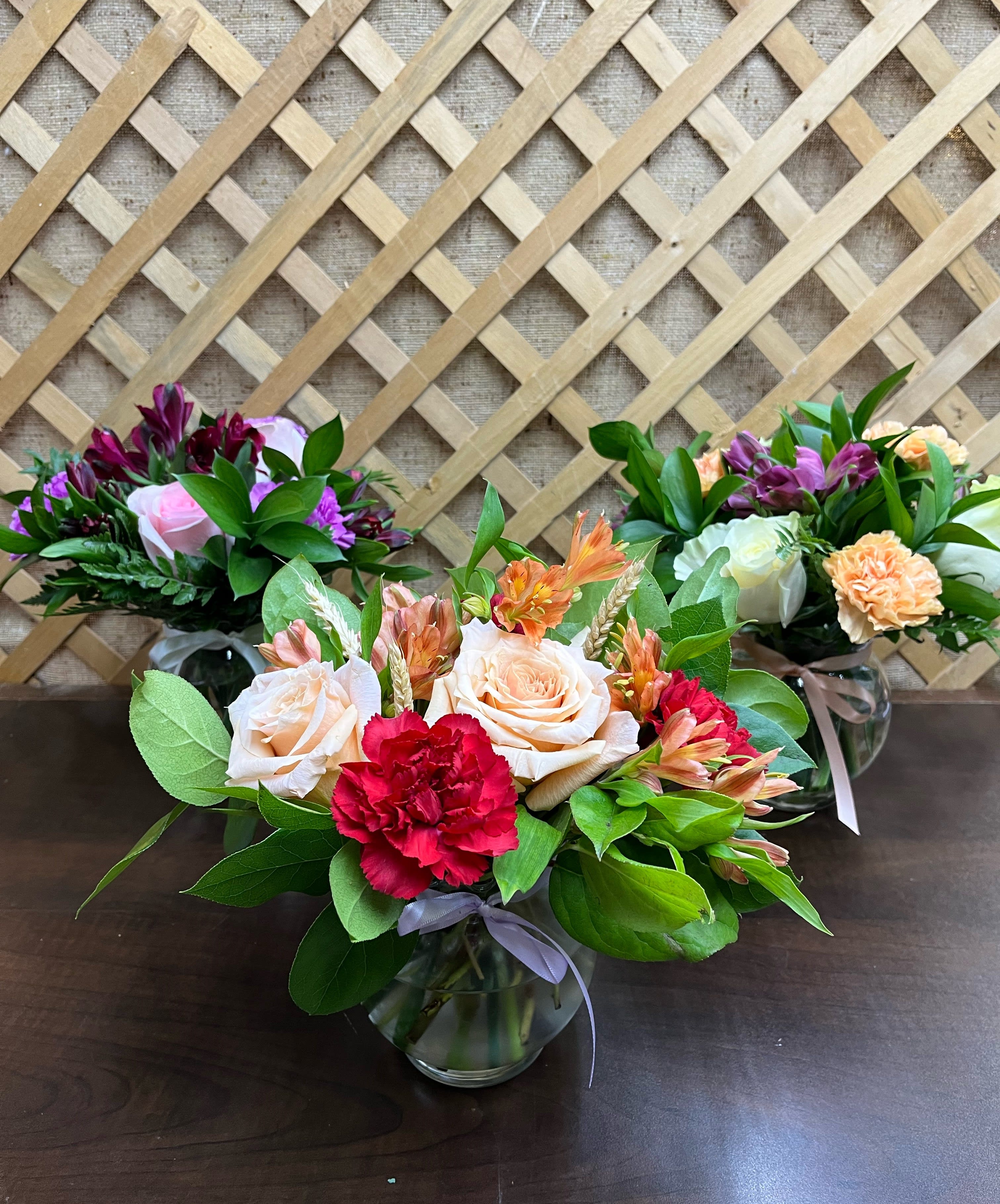 Florists Choice Bubble Bowl Florists Choice Bubble Bowl