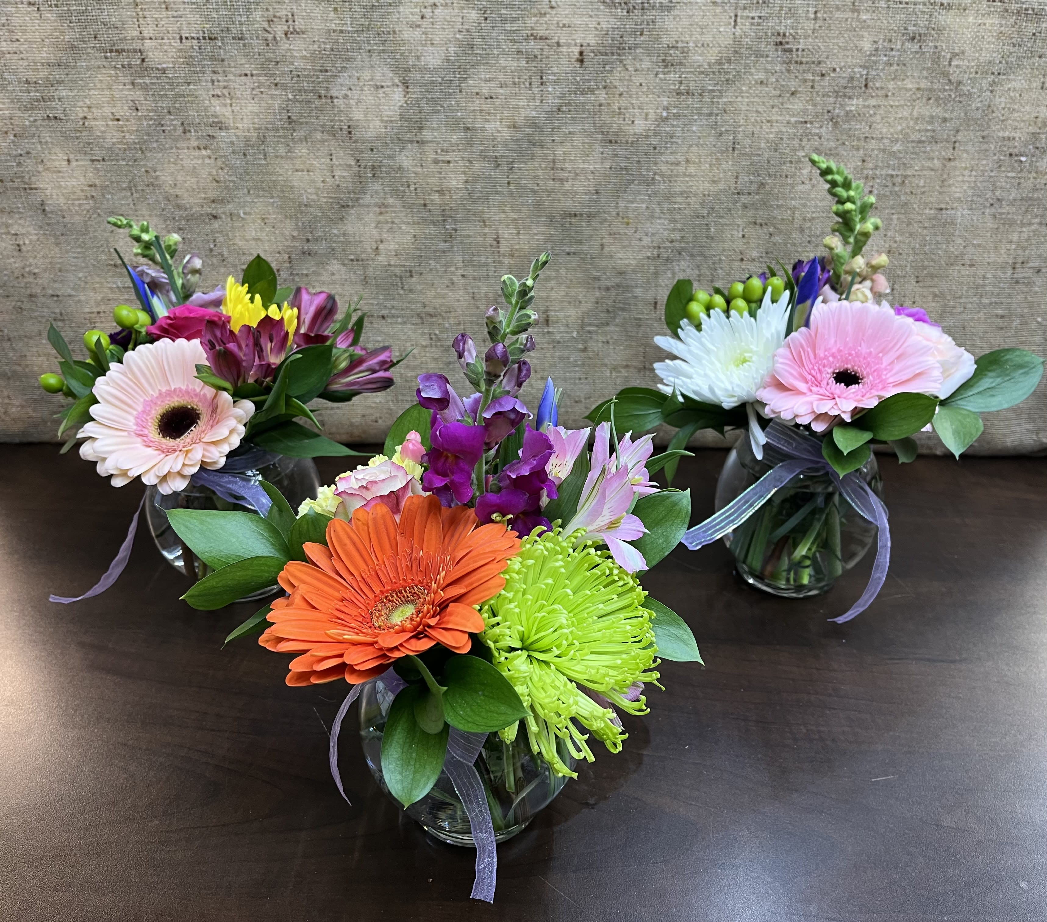 Florists Choice Bubble Bowl Florists Choice Bubble Bowl