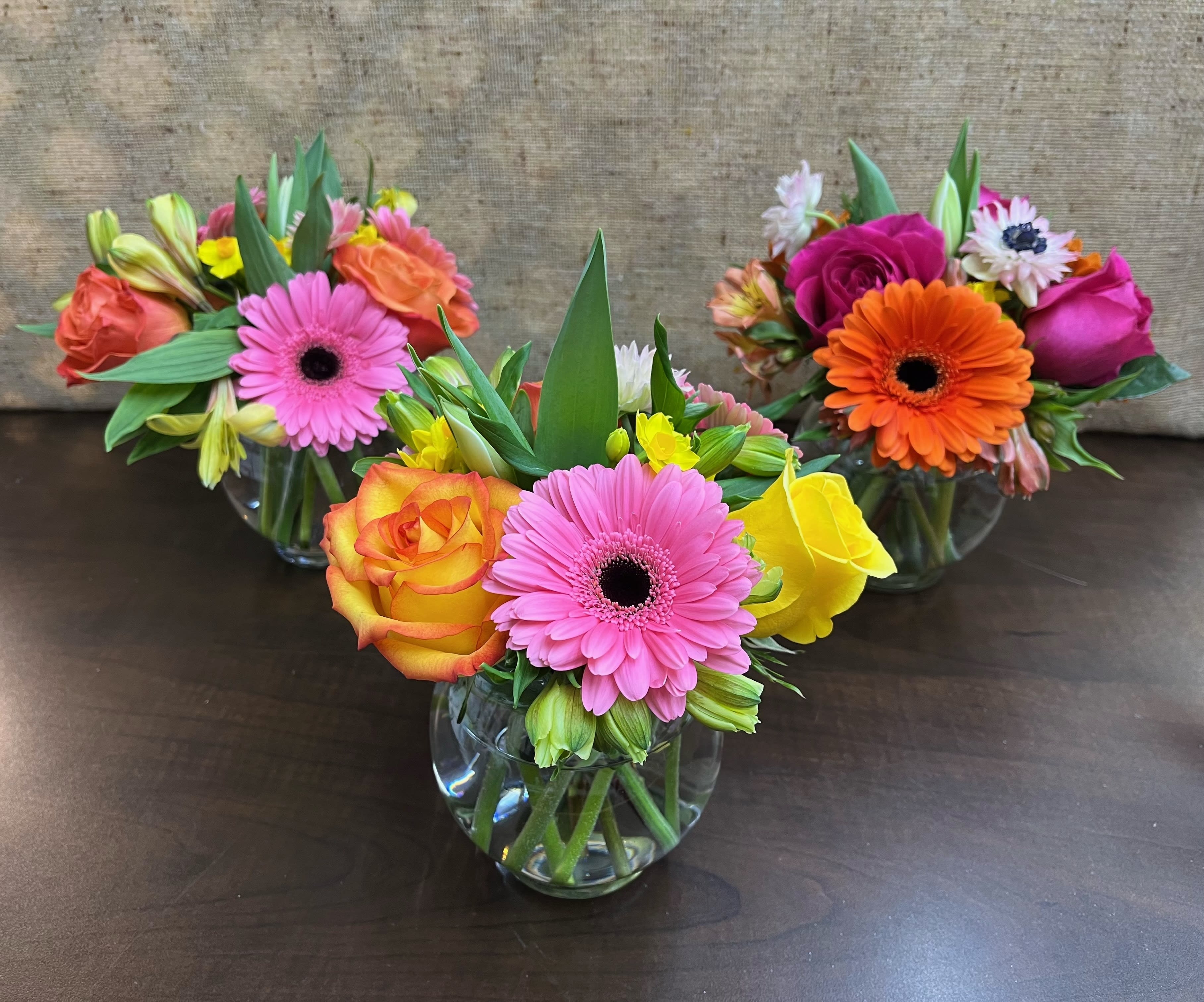 Florists Choice Bubble Bowl Florists Choice Bubble Bowl