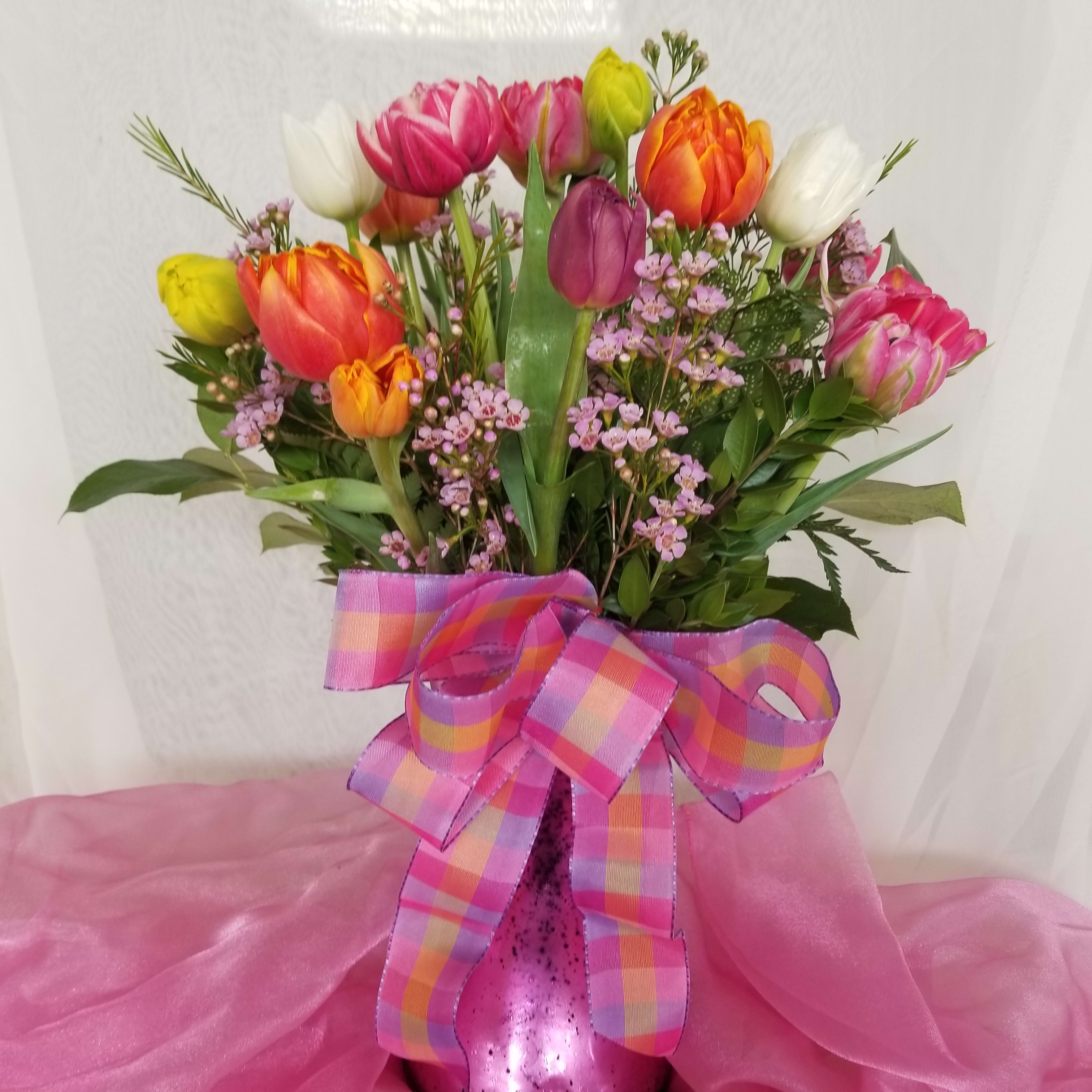 MOTHER'S DAY - DOUBLE PETAL TULIPS