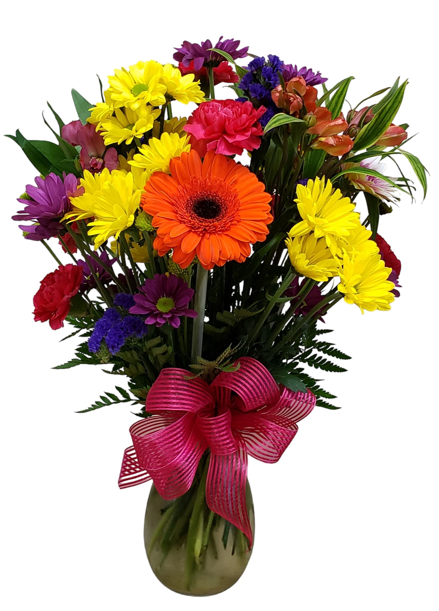 In the Cooler Today. An arrangement by Flowers Plus.
