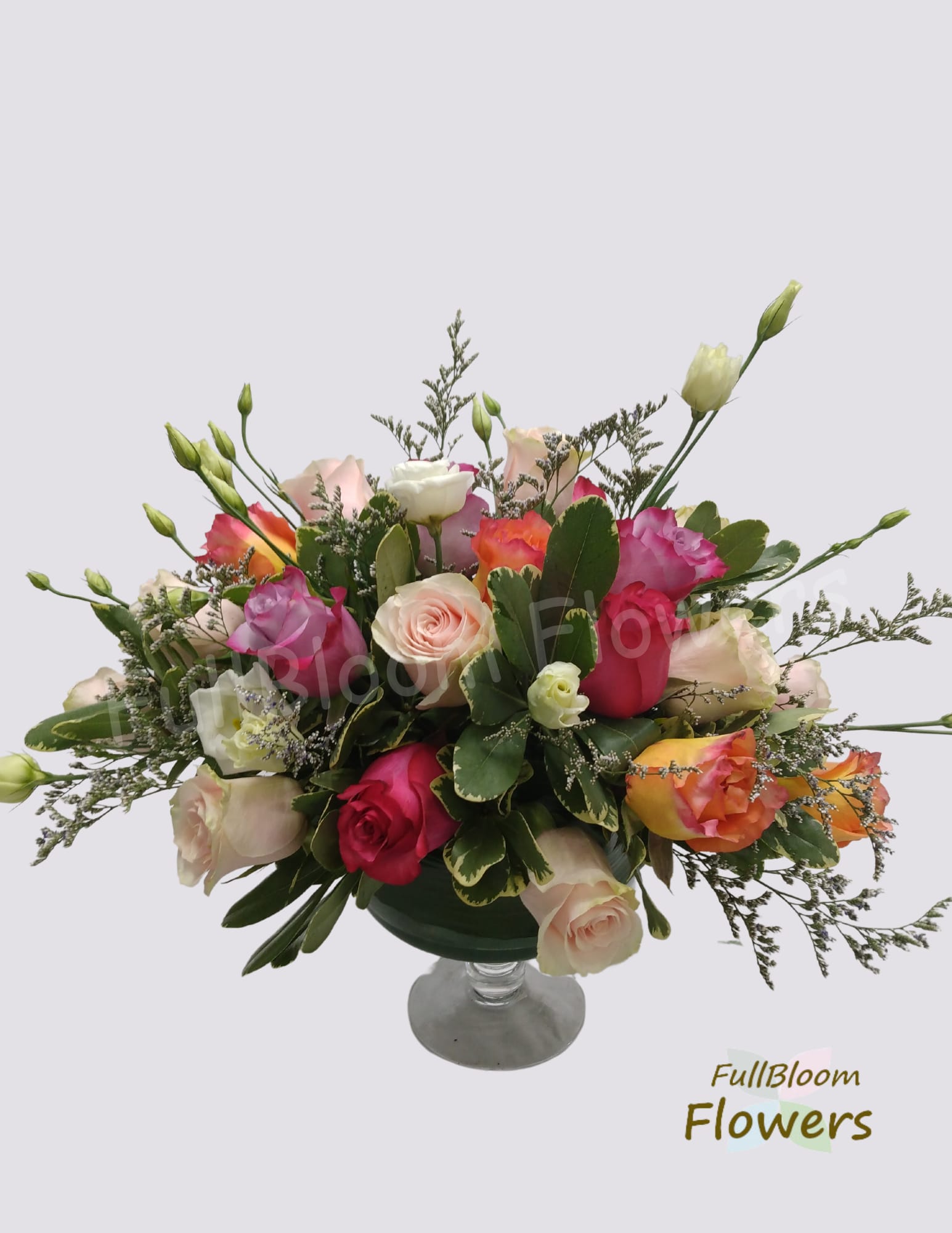 Happier Day. An arrangement by FullBloom Flowers.