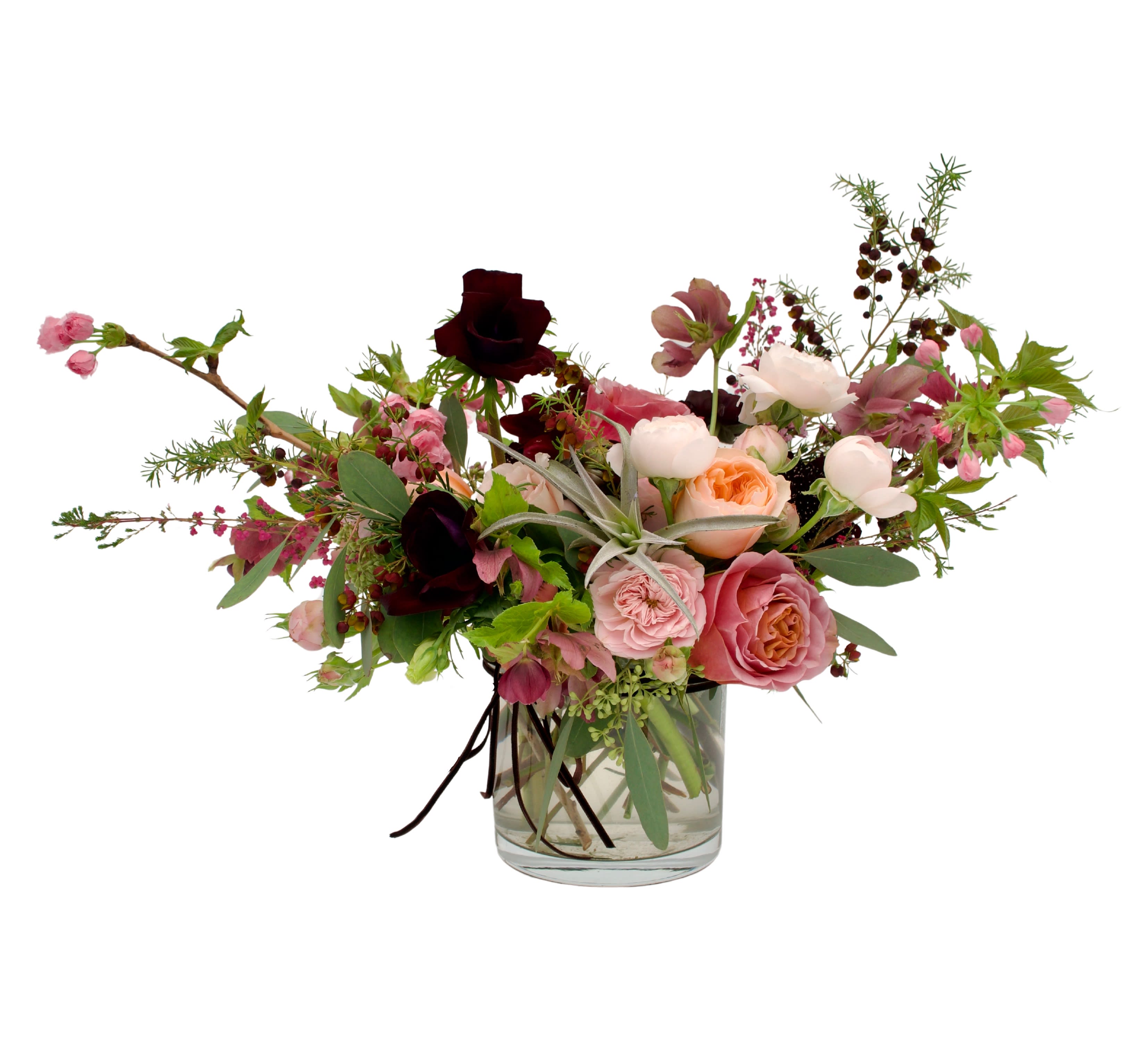 Midnight Velvet. An arrangement by Twigs Flower Company.