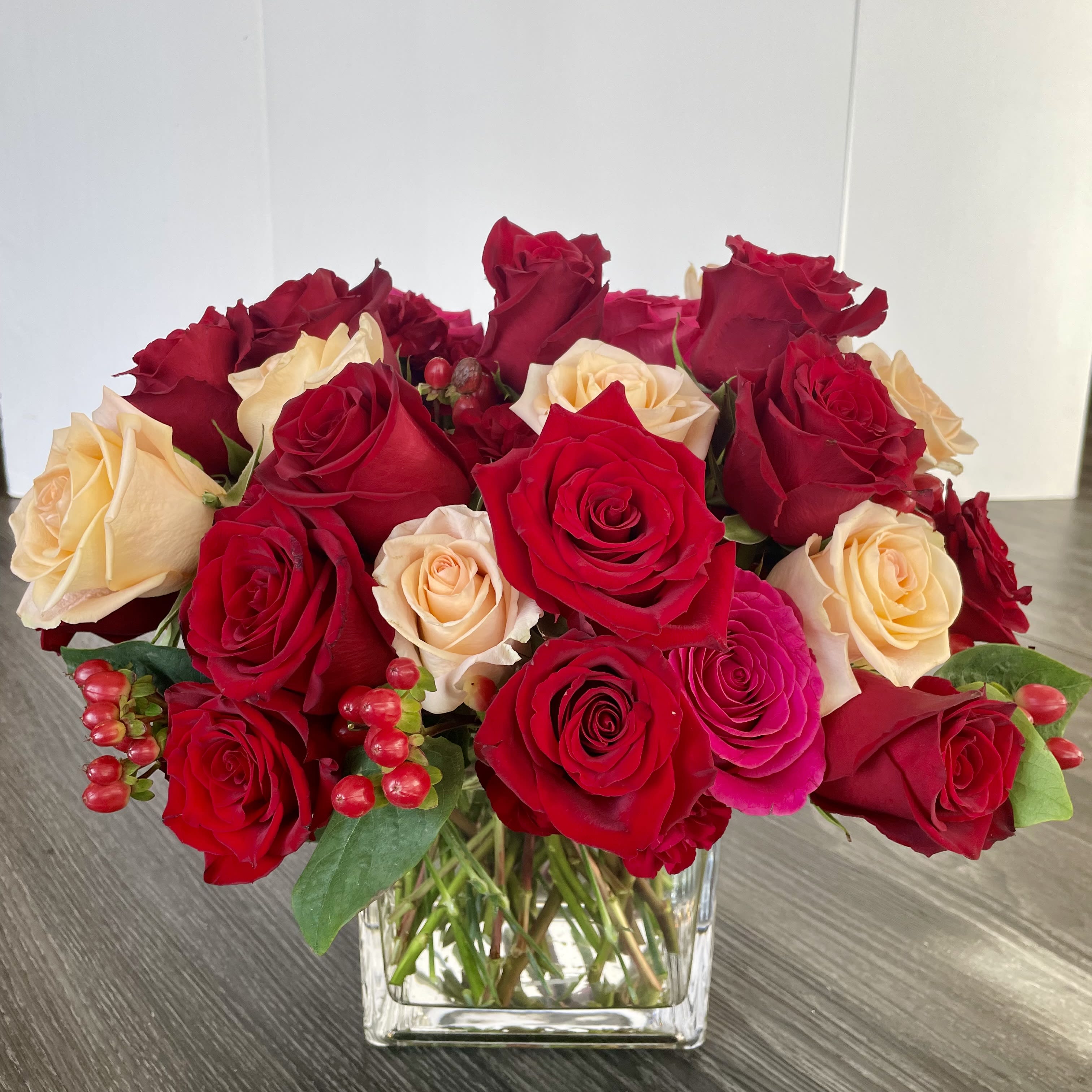 Totally in Love with You. An arrangement by Violeta's Flower Shop.