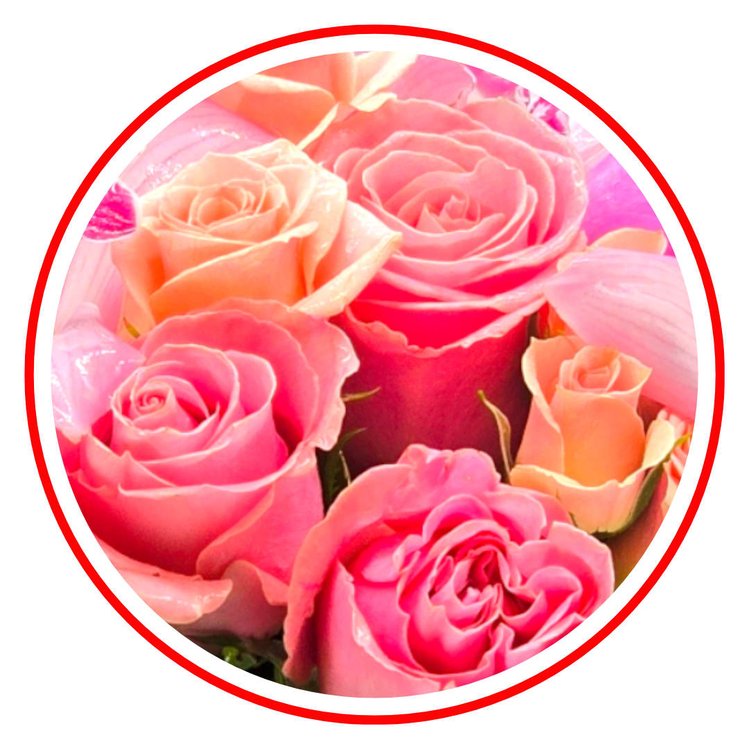 Stunning Valentine's Day Arrangement. An arrangement by Appleblossoms Flowers, Gifts and More.