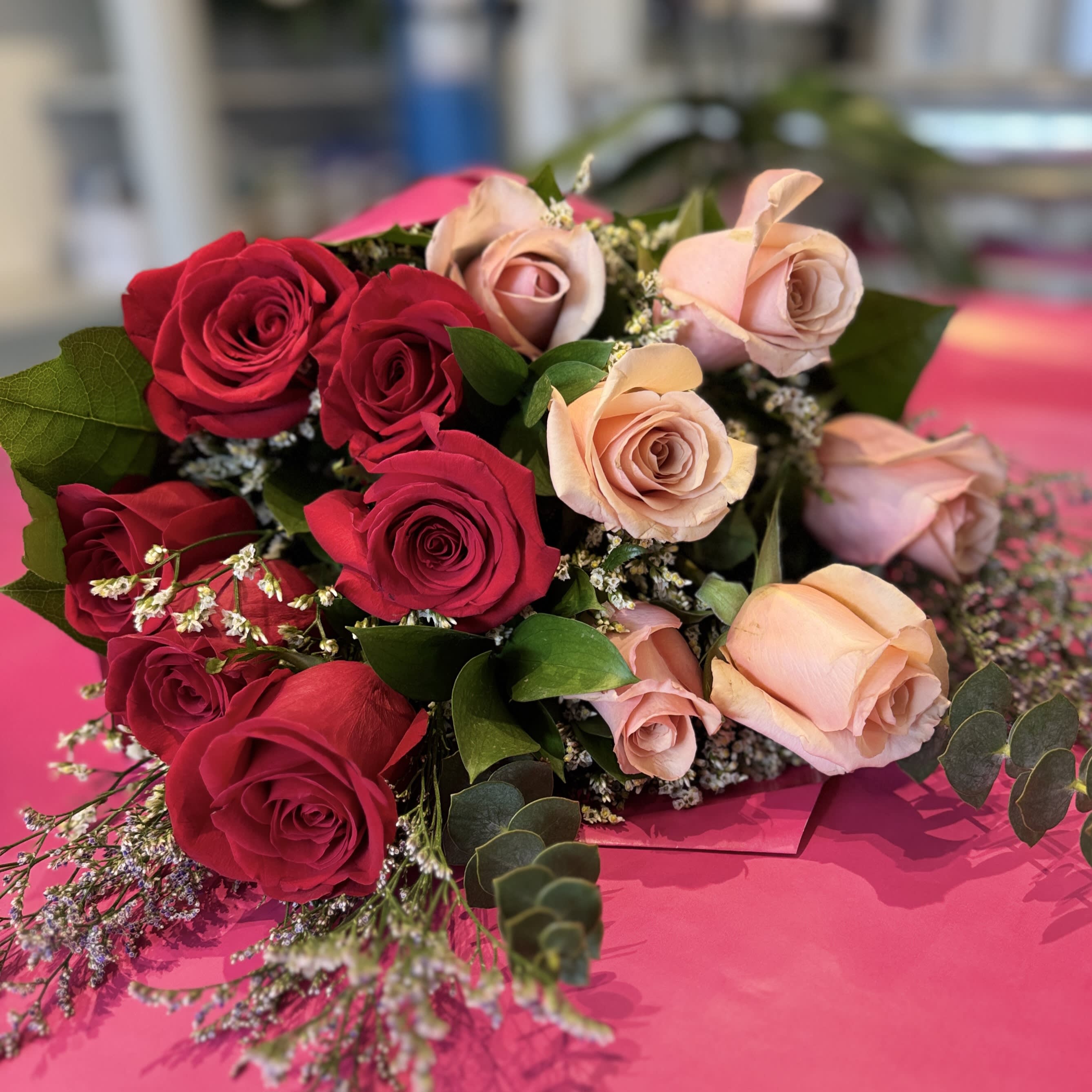 Premium Handtied Ecuadorian Roses. An arrangement by Flower Trends Florists.