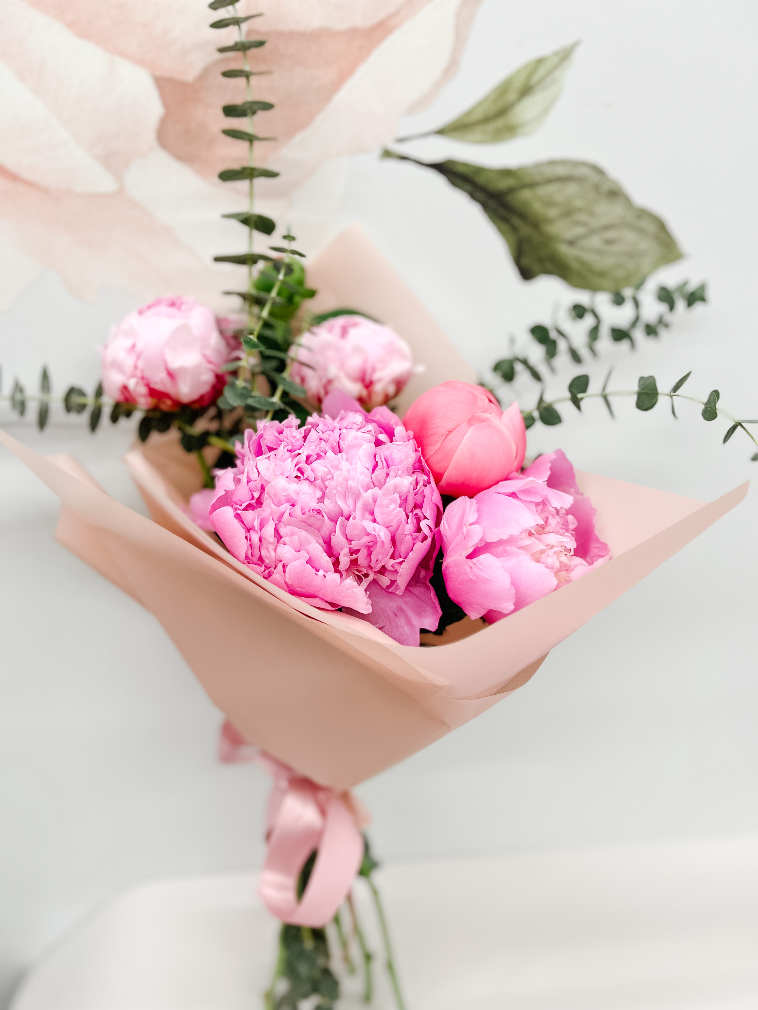 Peonies Please. An arrangement by Grande Prairie Florist.