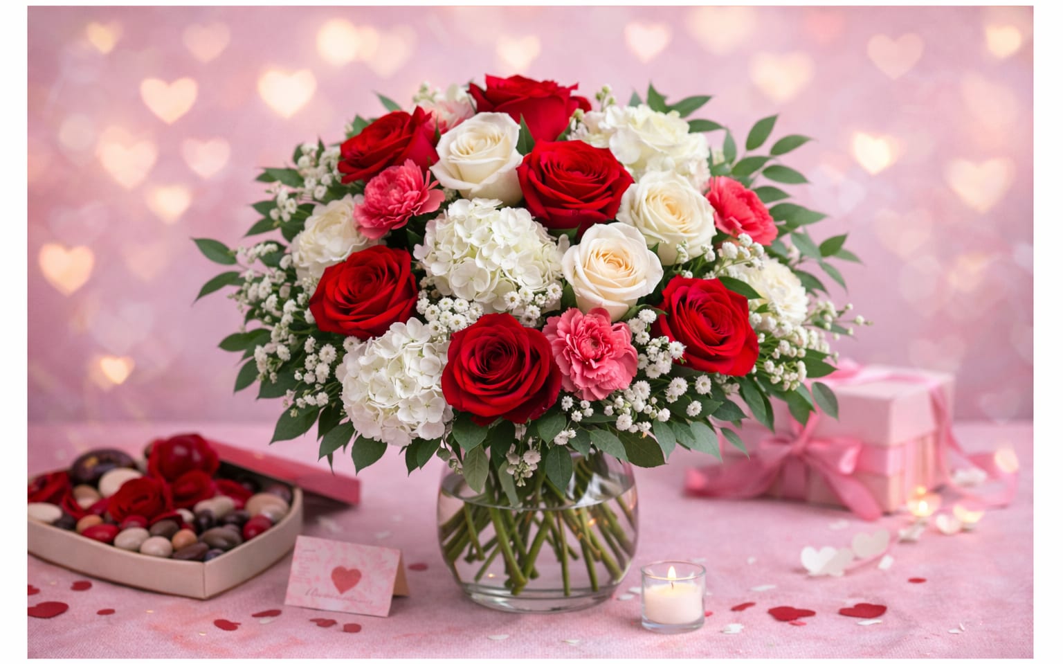 Sweetheart Classic. An arrangement by Langdon Florist of Tribeca.