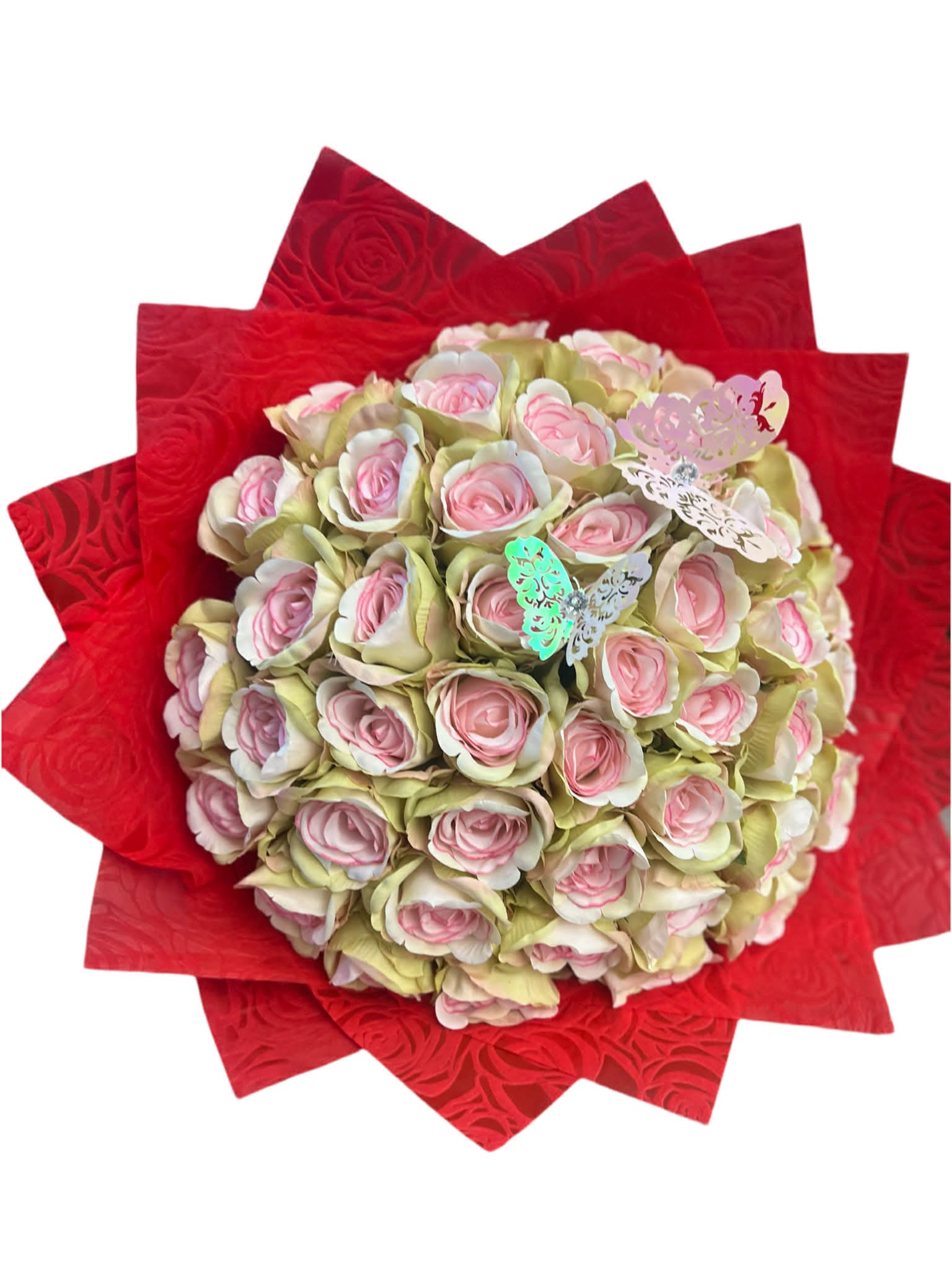 Endless Rose Embrace. An arrangement by Flowers by Peter.