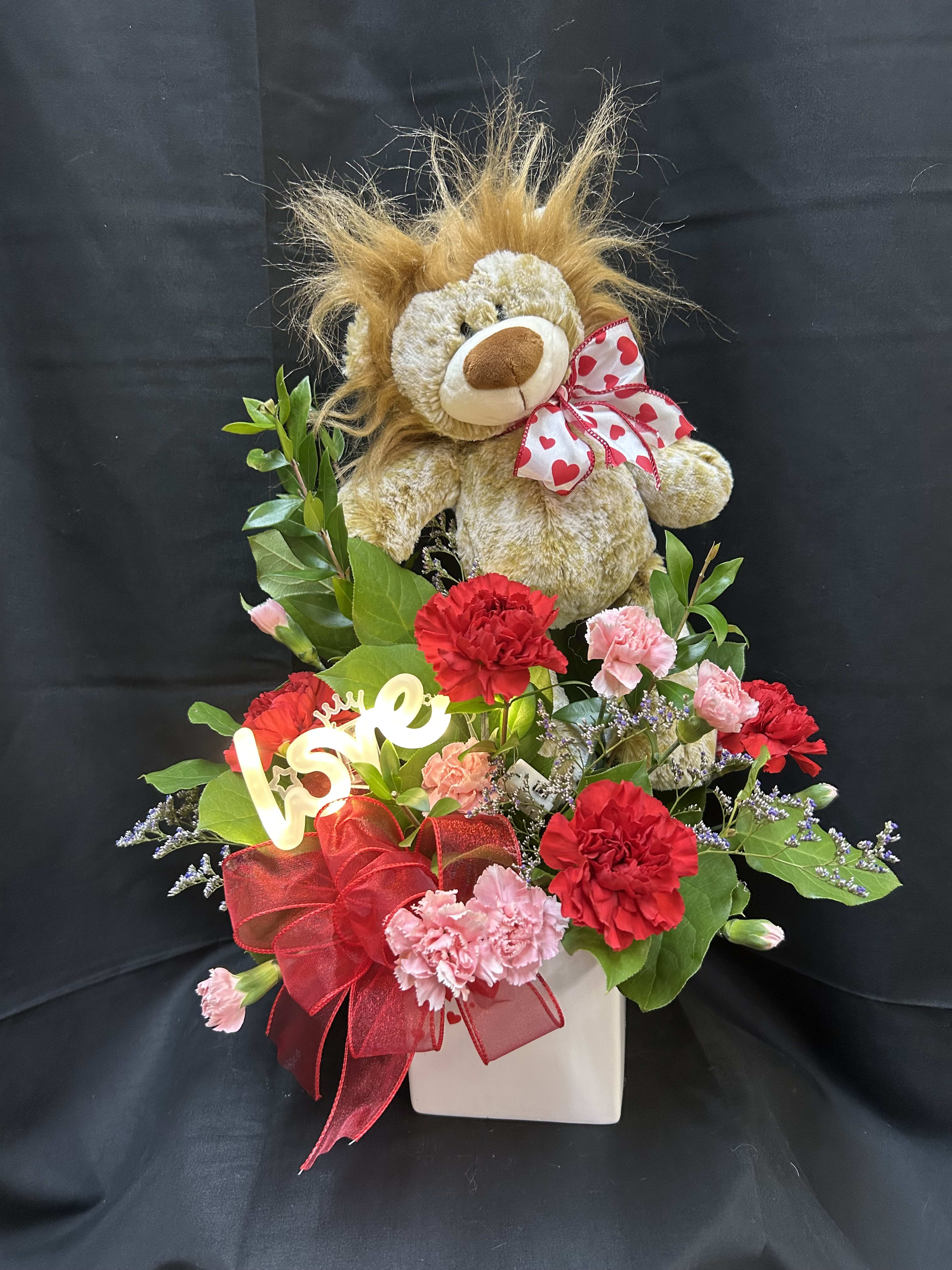 Wild About You Arrangement. An arrangement by Flowers by Neil.