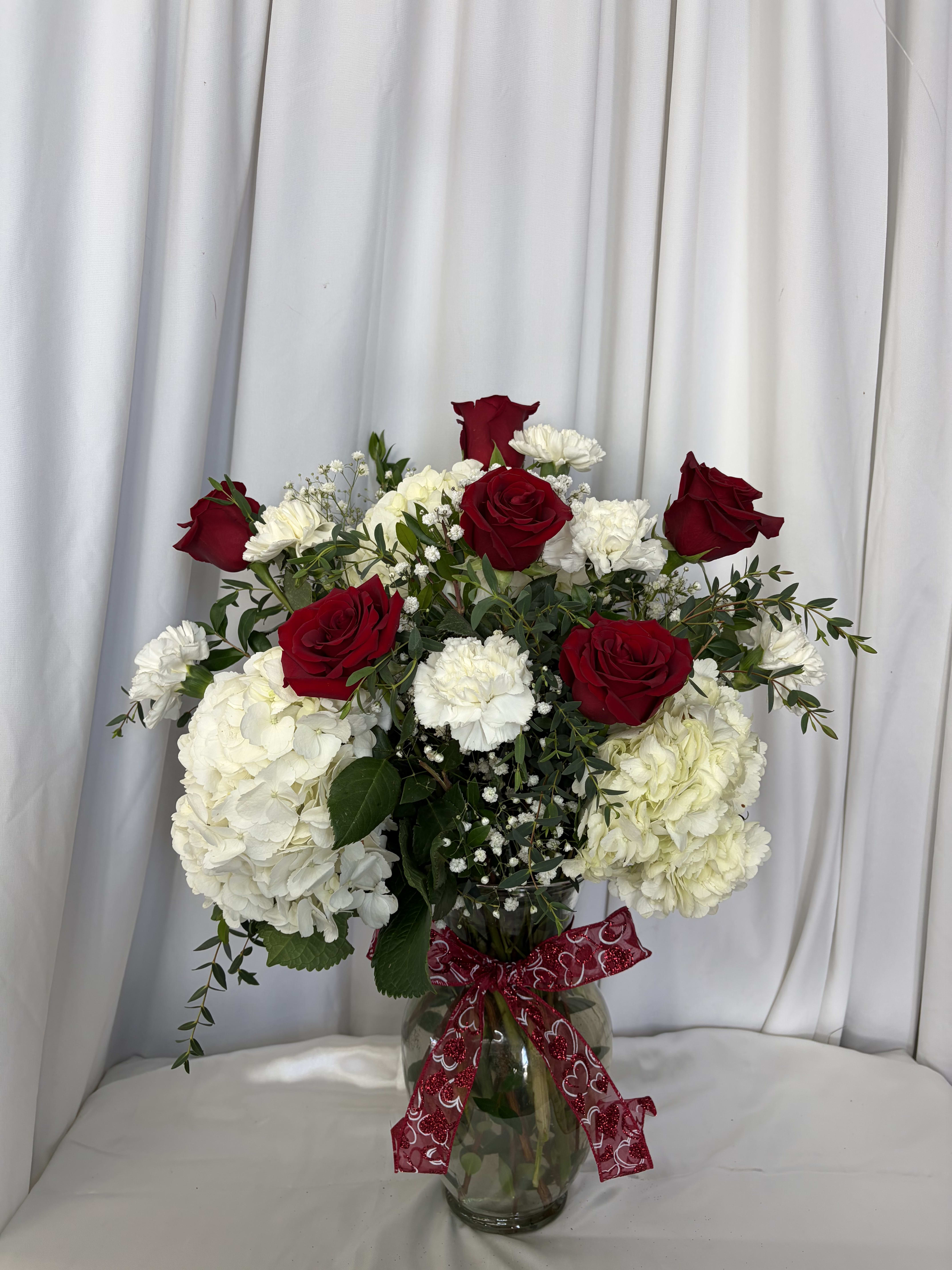 MSF V DAY SPECIAL. An arrangement by M's Flowers.