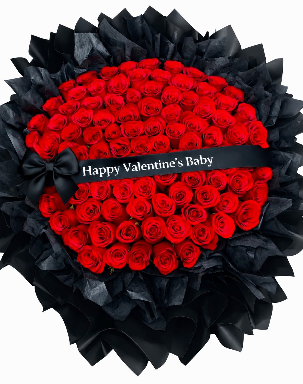 Roses are Red. An arrangement by Geni's Florist and Gifts.